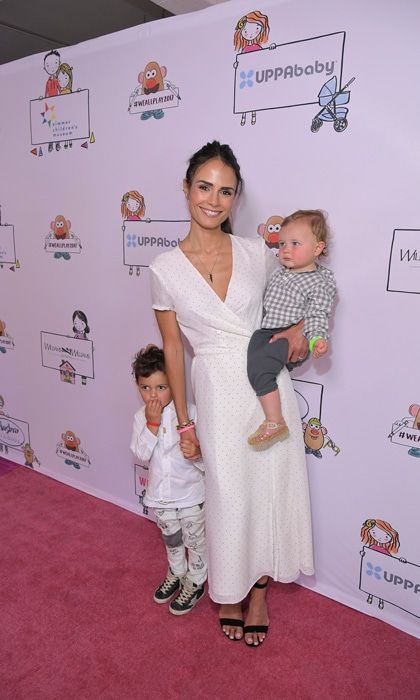 April 30: Jordana Brewster brought her sons Julian & Rowan as her dates to the Zimmer Children's Museum's WE ALL PLAY party in Los Angeles.
Photo: Charley Gallay