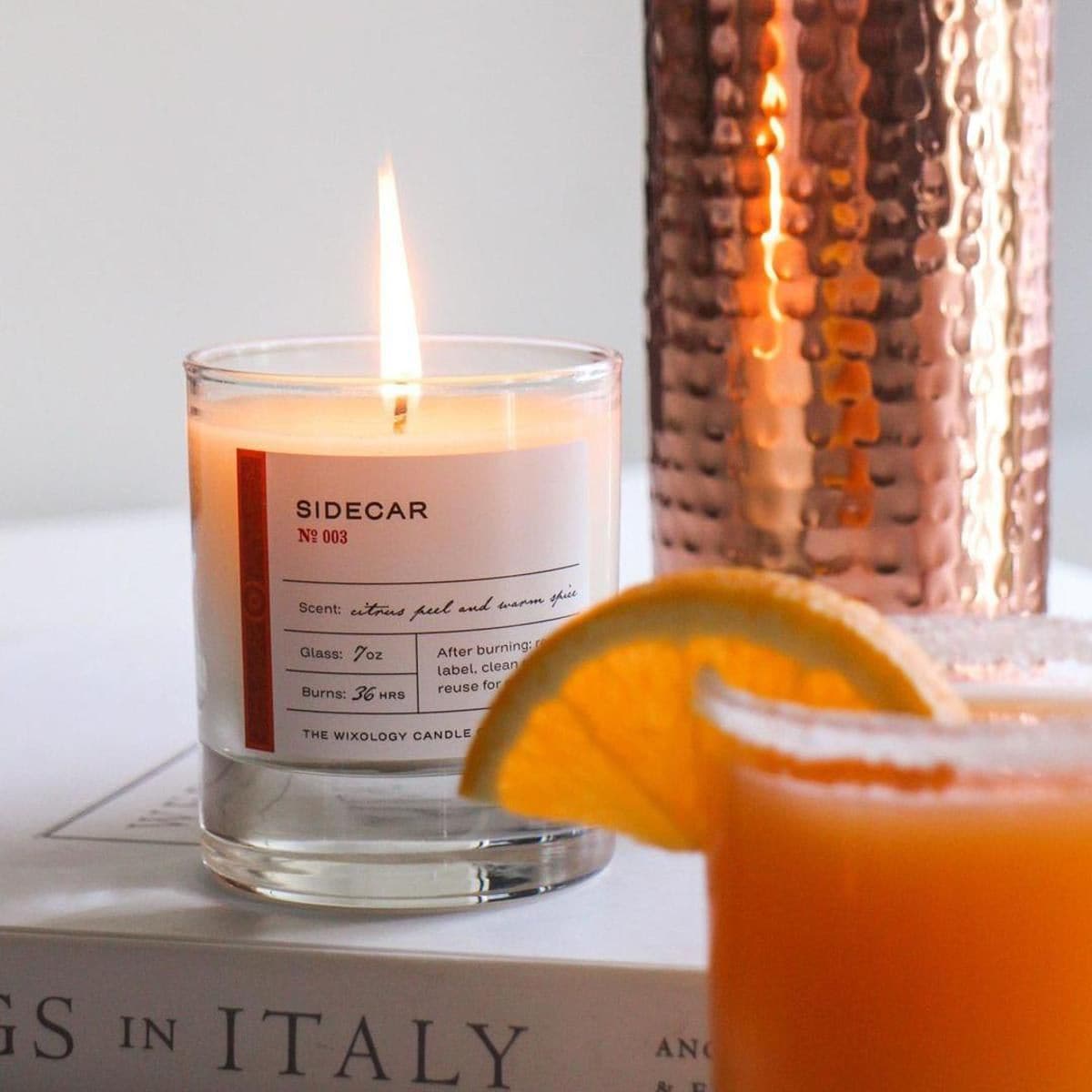 Sidecar Candle by Wixology Candle Co.