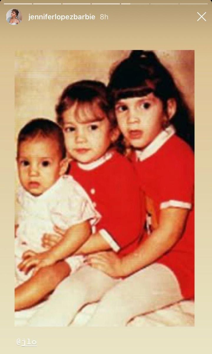 Jennifer Lopez, Lynda Lopez and Leslie Lopez