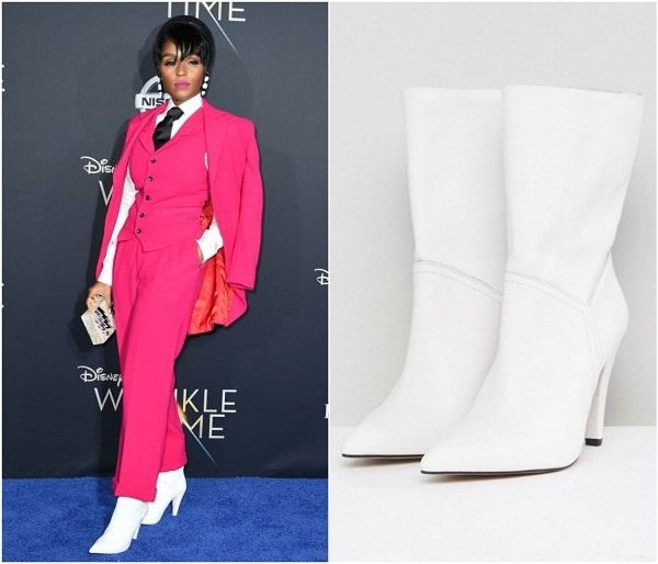 Janelle Monae in Asos boots