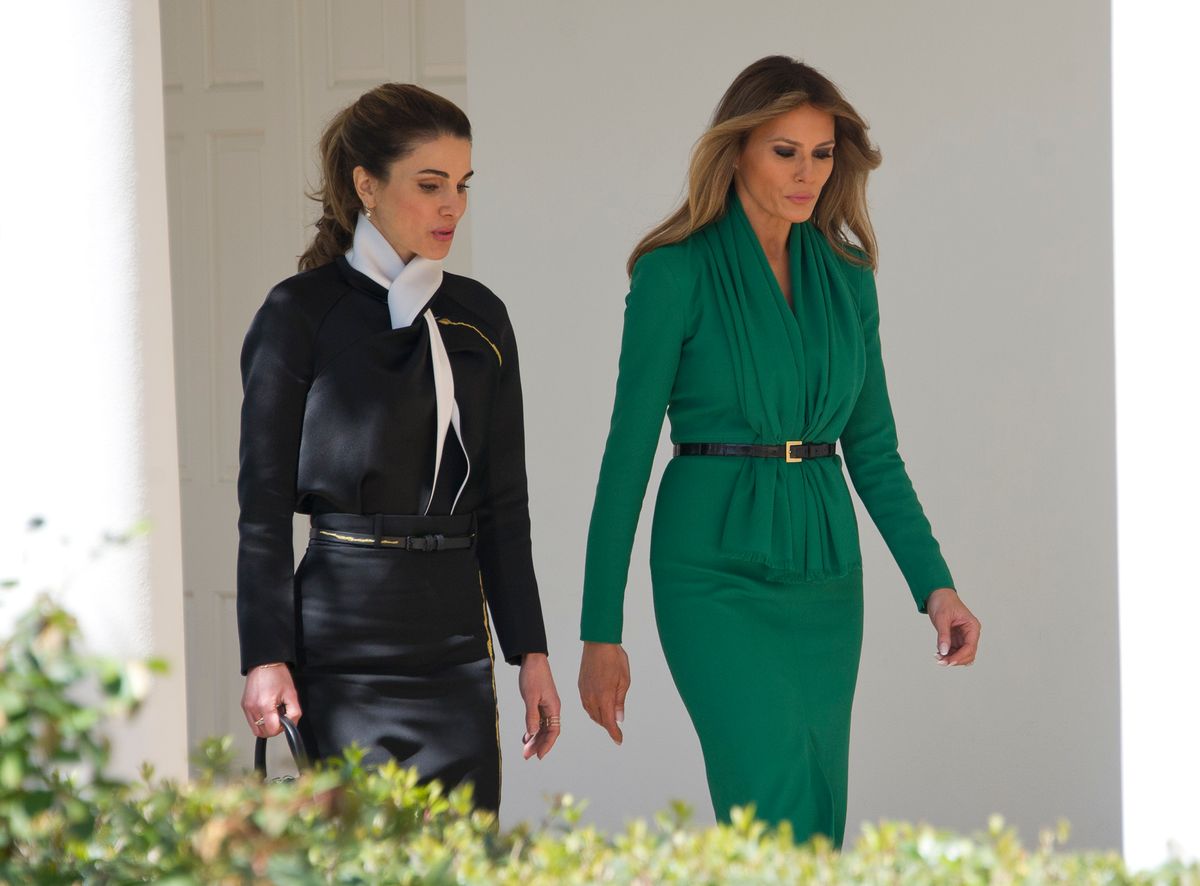 Melania Trump April 2017