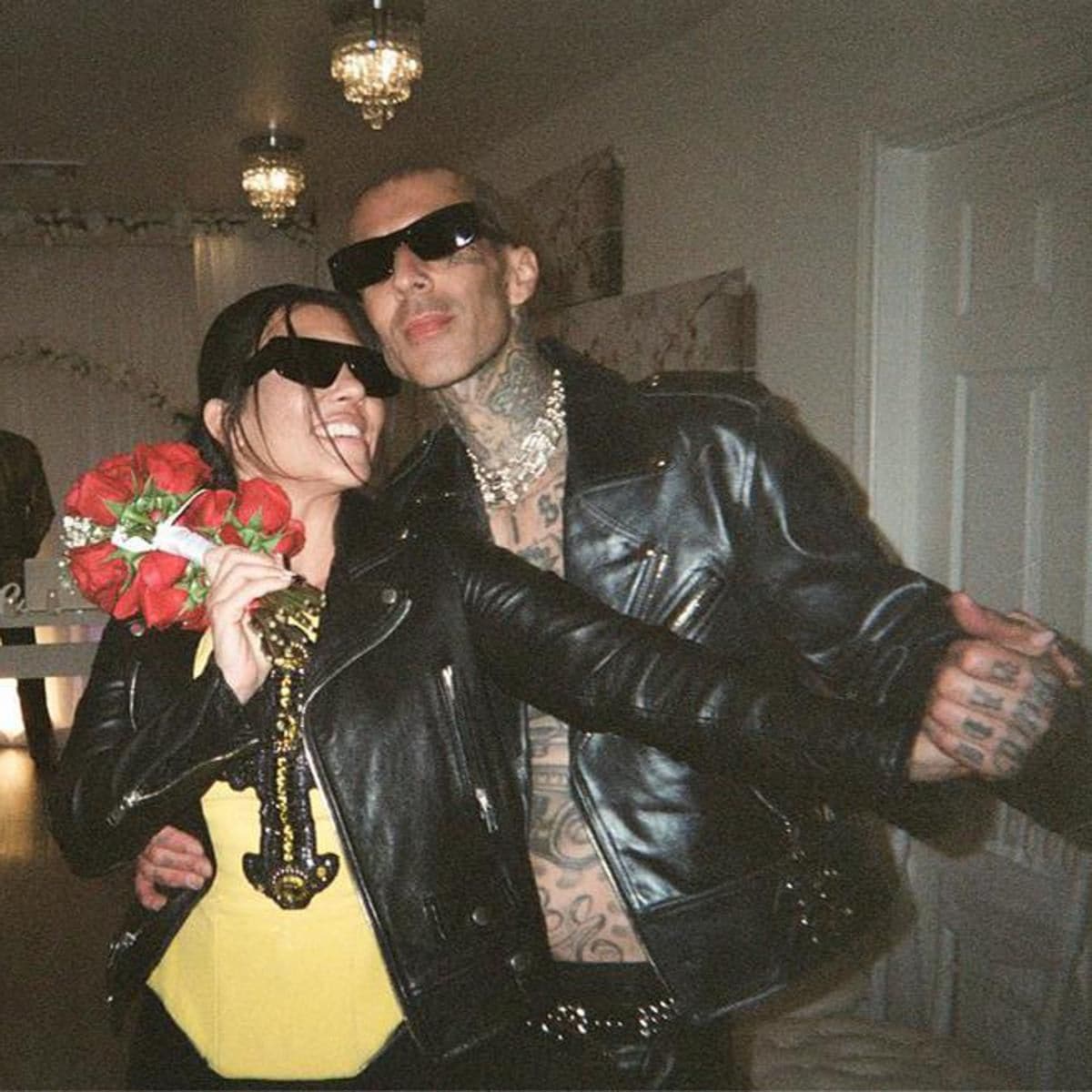 Kourtney Kardashian y Travis Barker