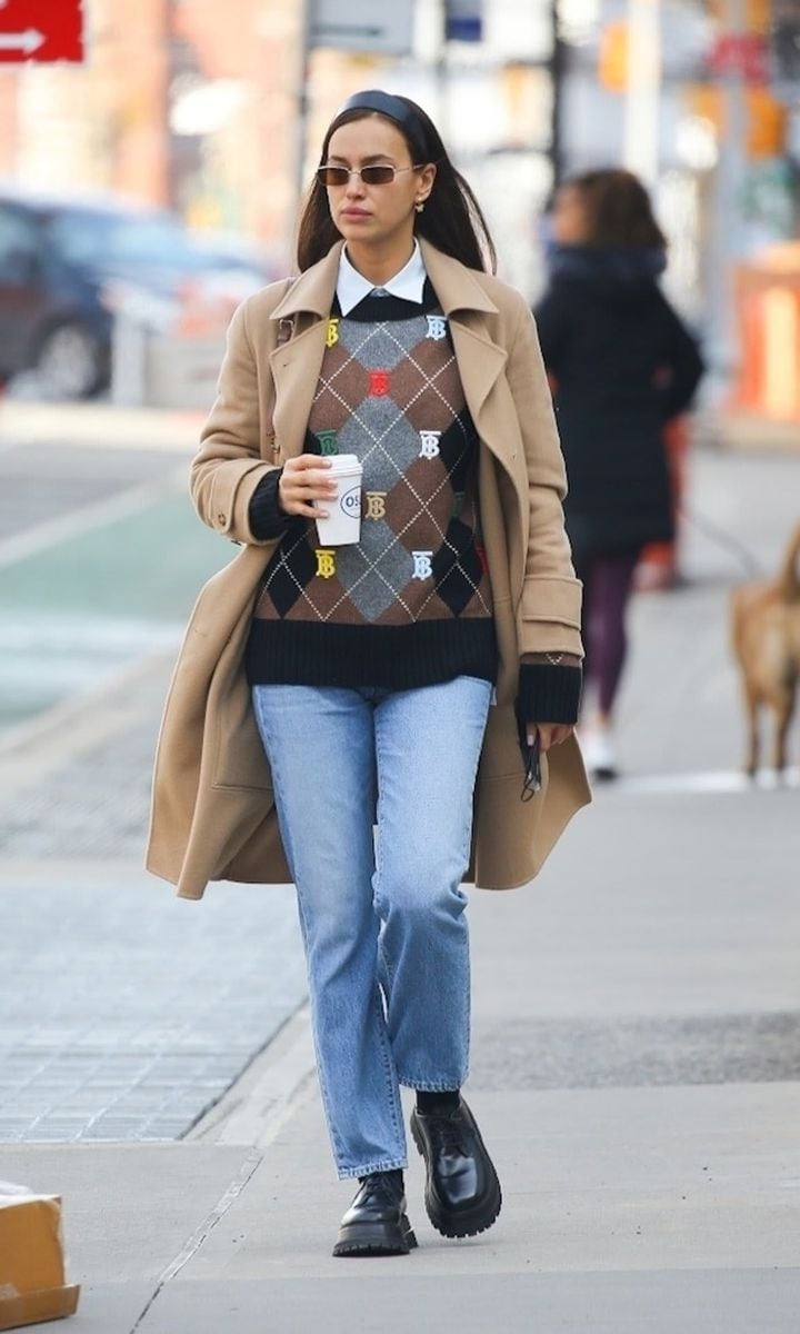 Irina Shayk in NYC