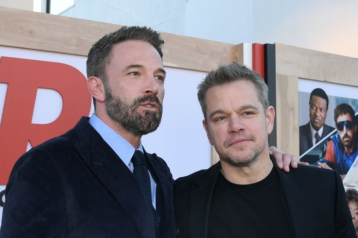  Ben Affleck and Matt Damon attend Amazon Studios' World Premiere Of "AIR" 