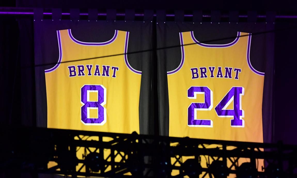 Kobe Bryant's Lakers jerseys