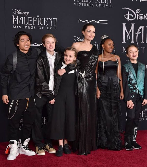 Angelina Joie at Maleficent premiere