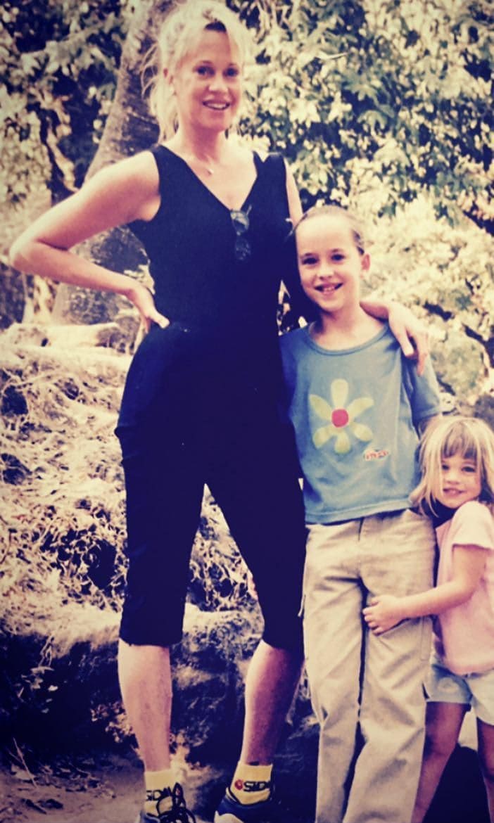 Melanie Griffith, Dakota Johnson and Stella Banderas