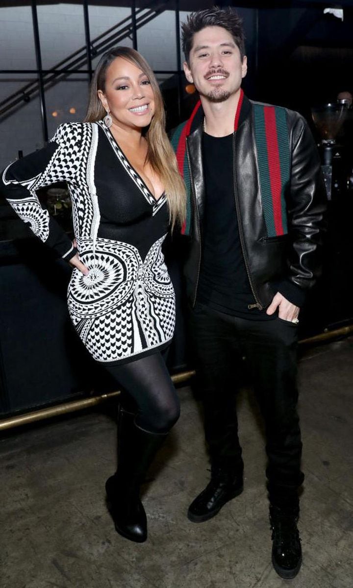 Mariah Carey and Bryan Tanaka