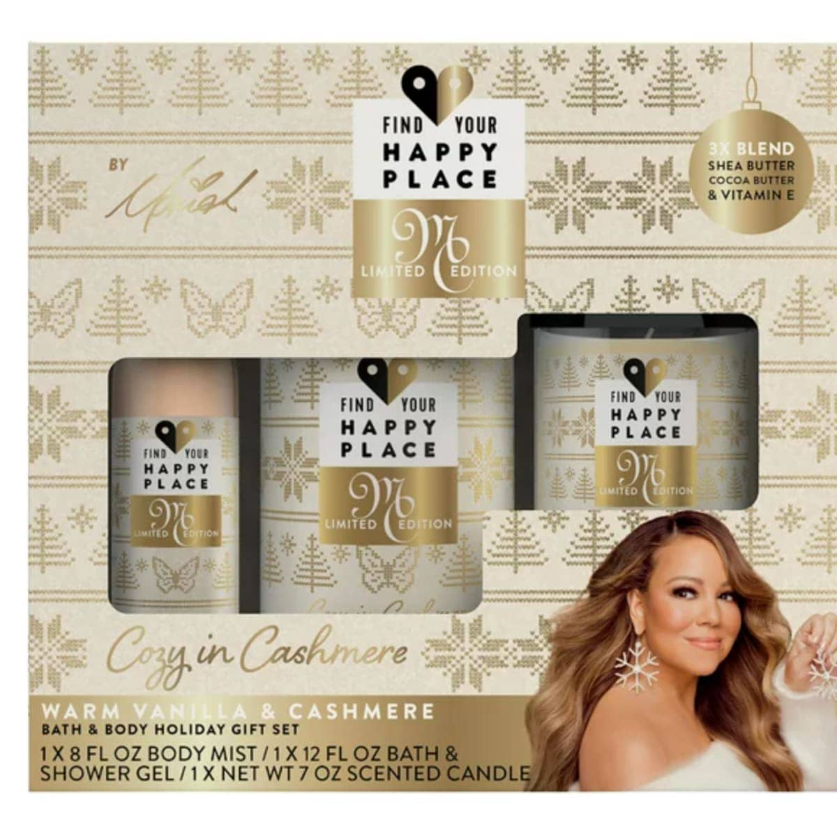 Mariah Carey wants you to find your happy place with her new holiday bath and body collections