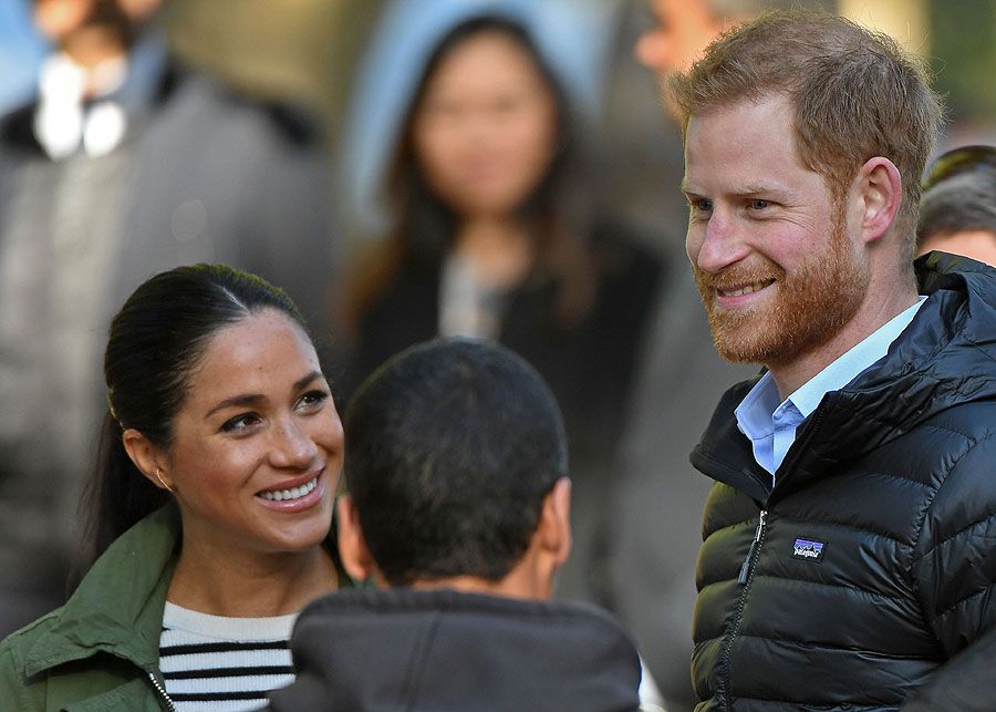 Meghan Markle and Prince Harry in Morocco