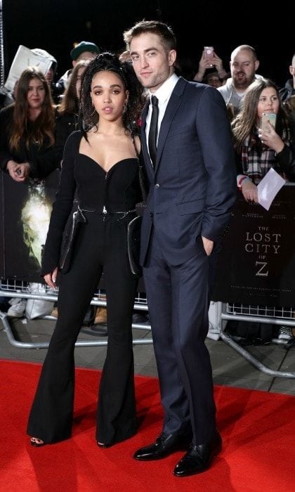 February 16: Robert Pattinson and FKA Twigs were two stylish lovebirds during <i>The Lost City of Z</i> premiere in London.
Photo: Mike Marsland/WireImage