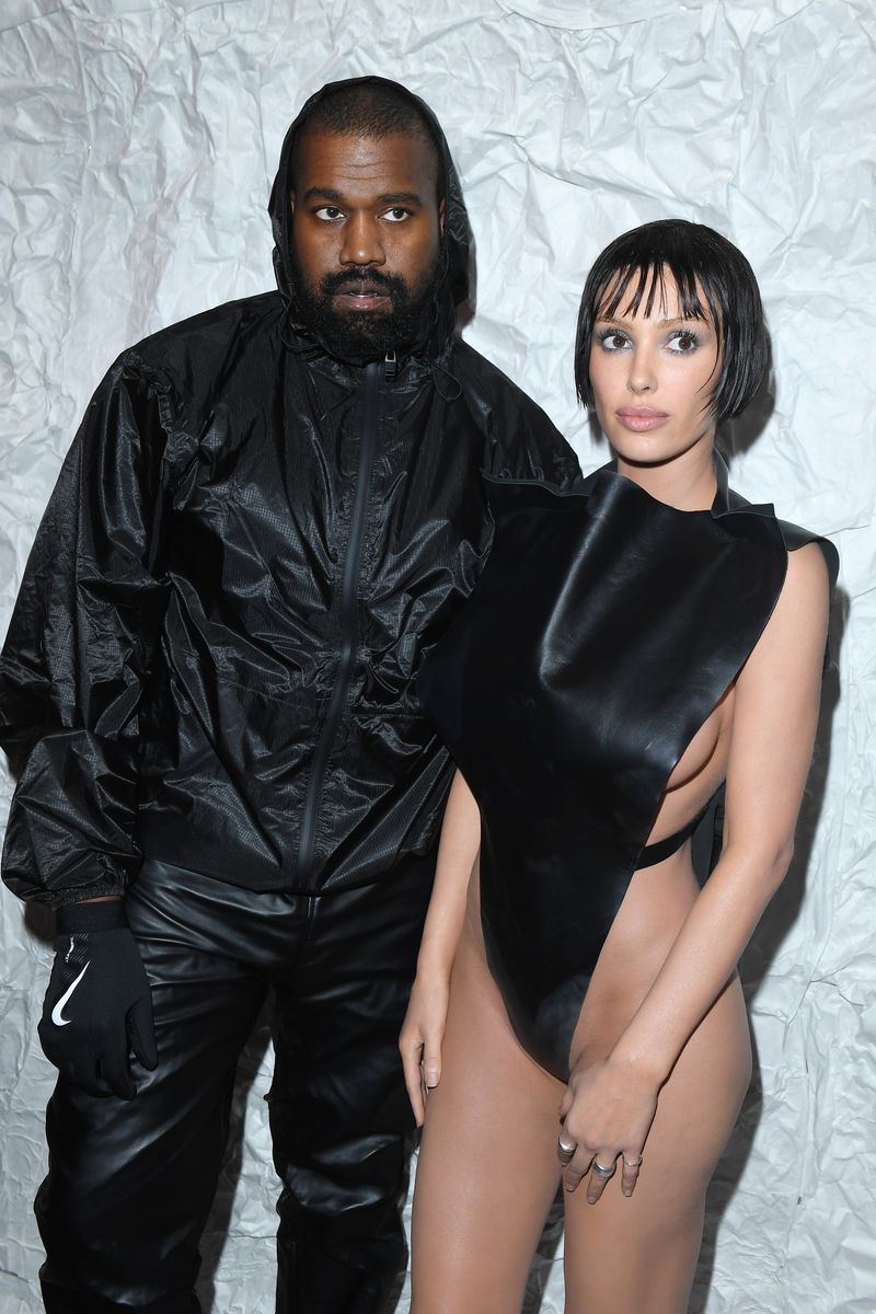 Kanye West and Bianca Censori