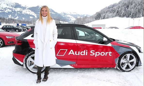 January 23: Full speed! Gwyneth Paltrow attended the Audi driving experience during the Audi Hahnenkamm race weekend in Austria.
<br>
Photo: Getty Images