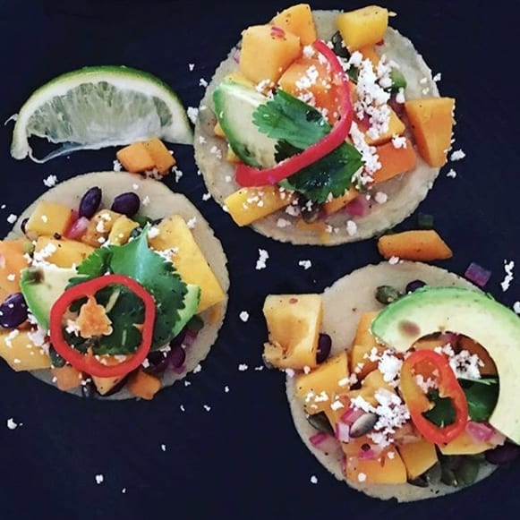 Butternut Squash tacos from The Mission, Scottsdale