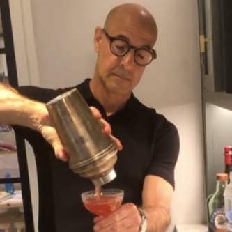 Stanley Tucci shows the world how to make the perfect Negroni