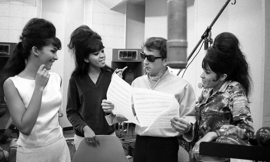 "The Ronettes" With Phil Spector
