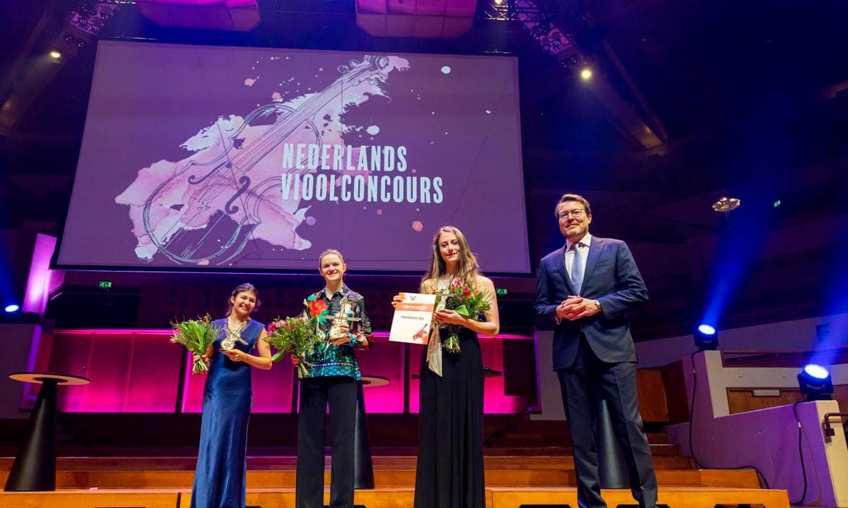 Prince Constantijn Of The Netherlands Attends Violin Contest In Utrecht