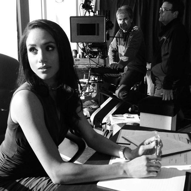 Meghan Markle' behind-the-scenes pictures of Suits