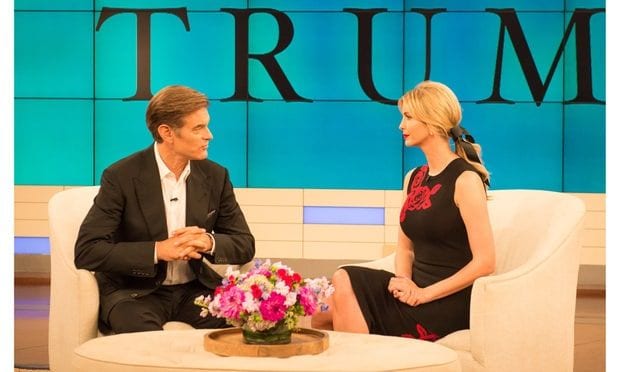 The first daughter sat down for an interview on The Dr. Oz Show.
Photo: Sony Pictures Television