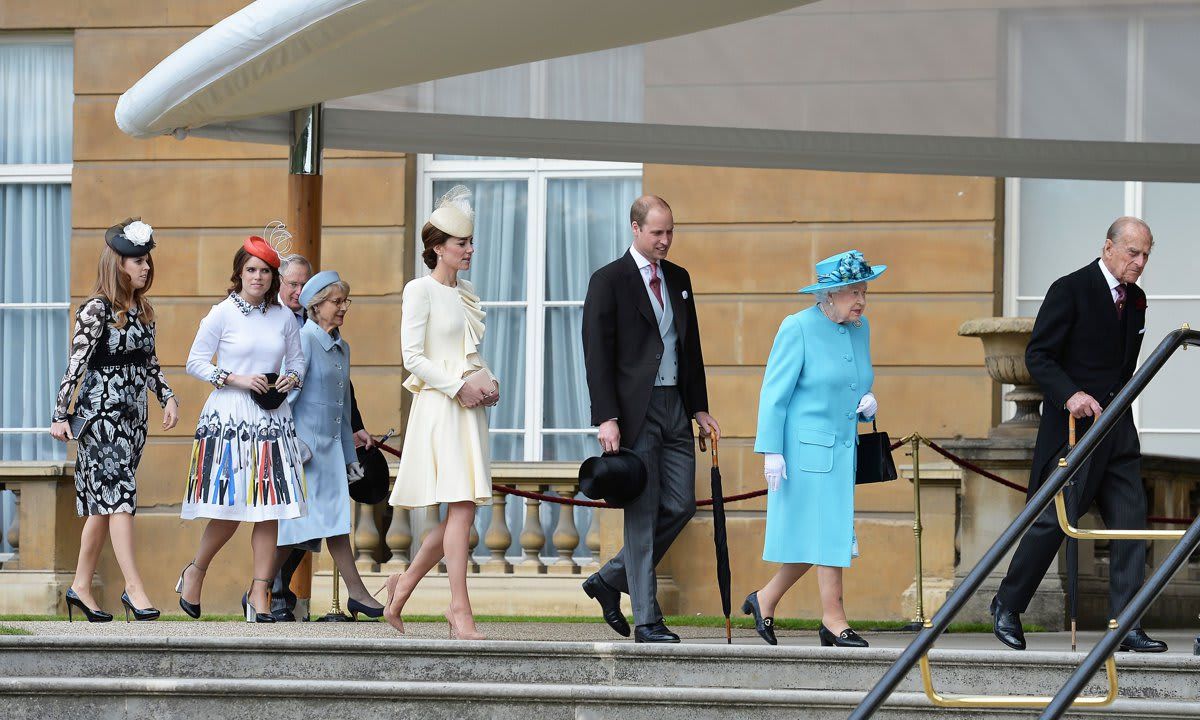 Queen Elizabeth normally hosts three Garden Parties at Buckingham Palace, and one at the Palace of Holyroodhouse in Scotland