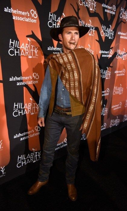 October 15: Scott Eastwood paid homage to his father Clint with his <i>The Good, The Bad and The Ugly</i> cowboy costume during the fifth annual Hilarity for Charity variety show at the Hollywood Palladium.
Photo: Jeff Vespa/Getty Images