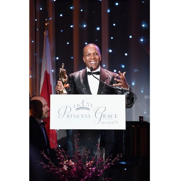 The <i>Hamilton</i> star was honored with the Princess Grace Statue Award at the 2016 Princess Grace Awards Gala in New York City.
Photo: Getty Images for Princess Grace Awards Gala