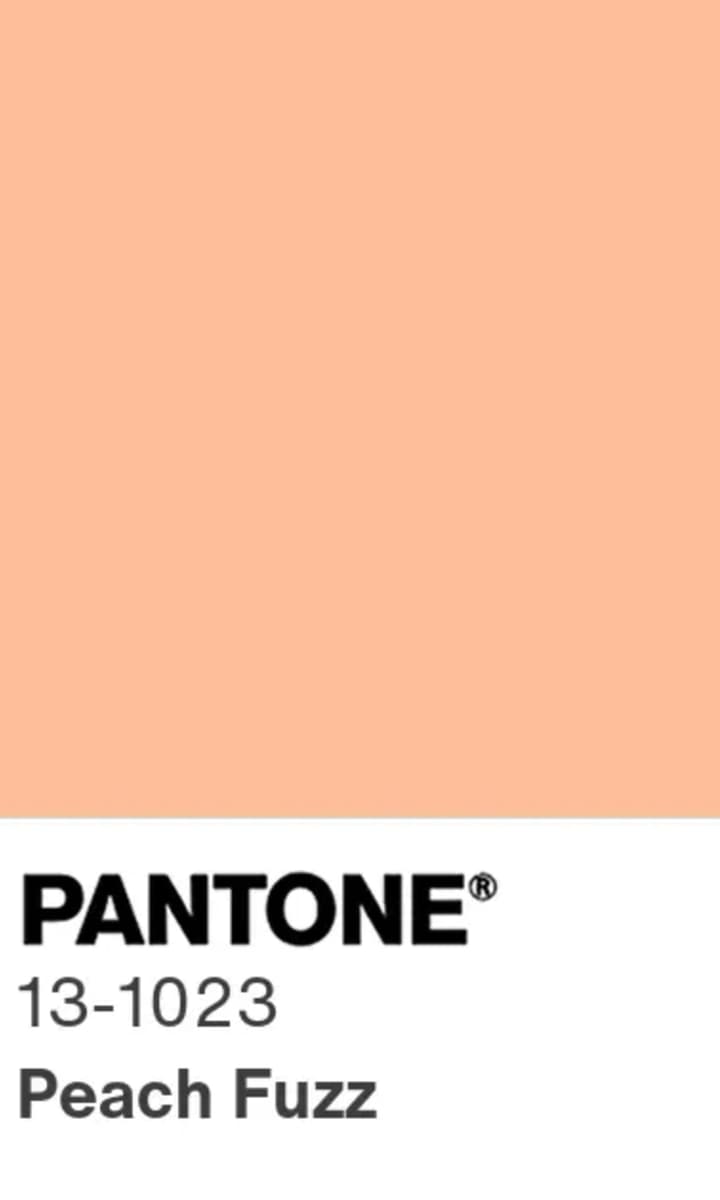 PANTONE 13 1023 Peach Fuzz