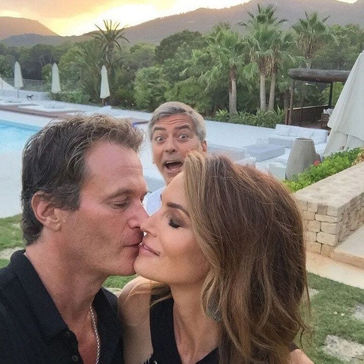 Together Rande and Cindy have become one of today's most alluring couples, their life seemingly an endless whirl of Instagram photo ops, played out from luxury homes in Cabo San Lucas, where George and his wife Amal are neighbors, to lakeside Ontario in Canada.
Photo: Instagram/@cindycrawford