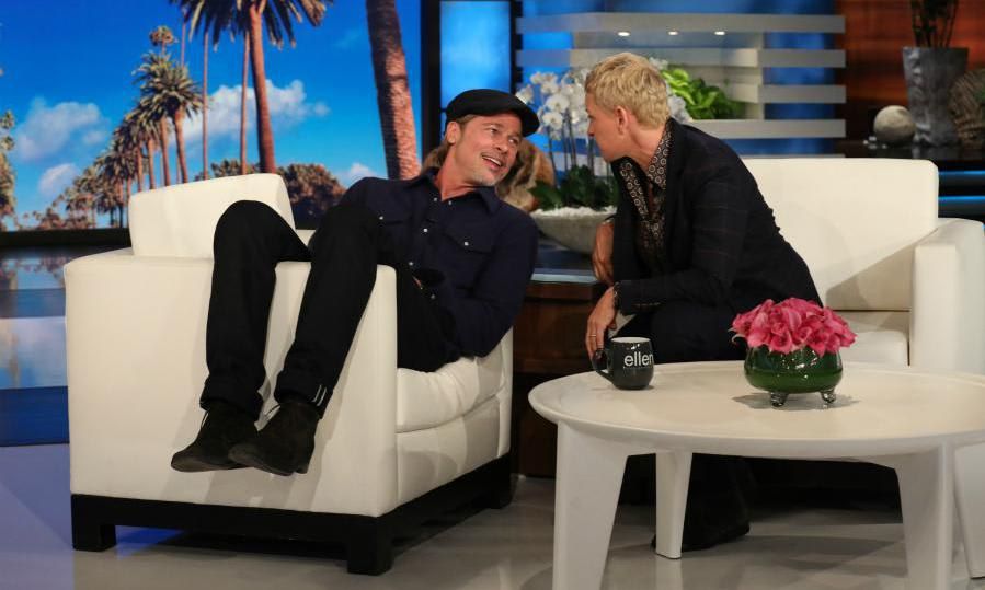 Brad Pitt on Ellen