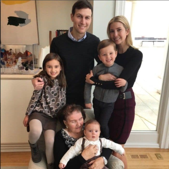 Ivanka had a reason to be "incredibly blessed" on Thanksgiving. The future first daughter posed with her adorable family for a Thanksgiving photo.
Photo: Instagram/@ivankatrump