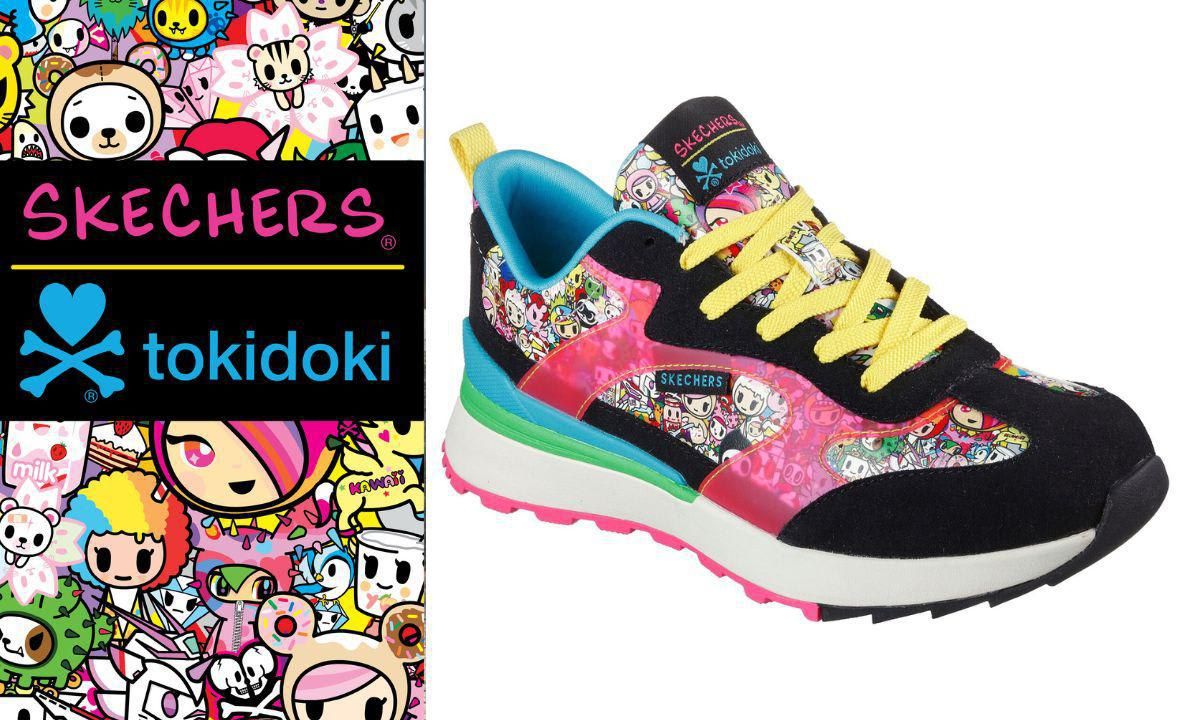 Skechers and tokidoki sneaker collab