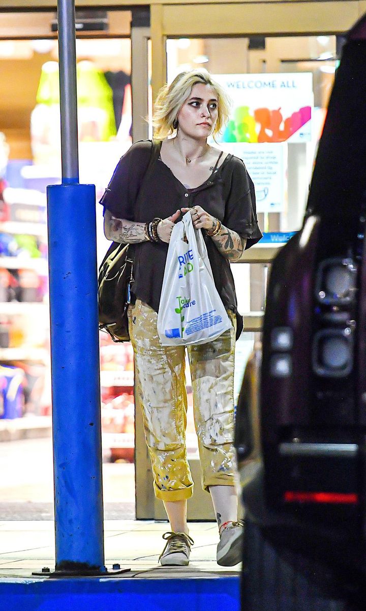 Paris Jackson grocery