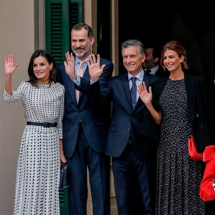 Spanish royals and Argentina first couple