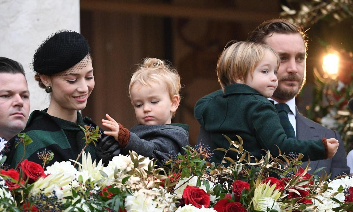 Pierre and Beatrice's sons were adorable ski bunnies in Austria