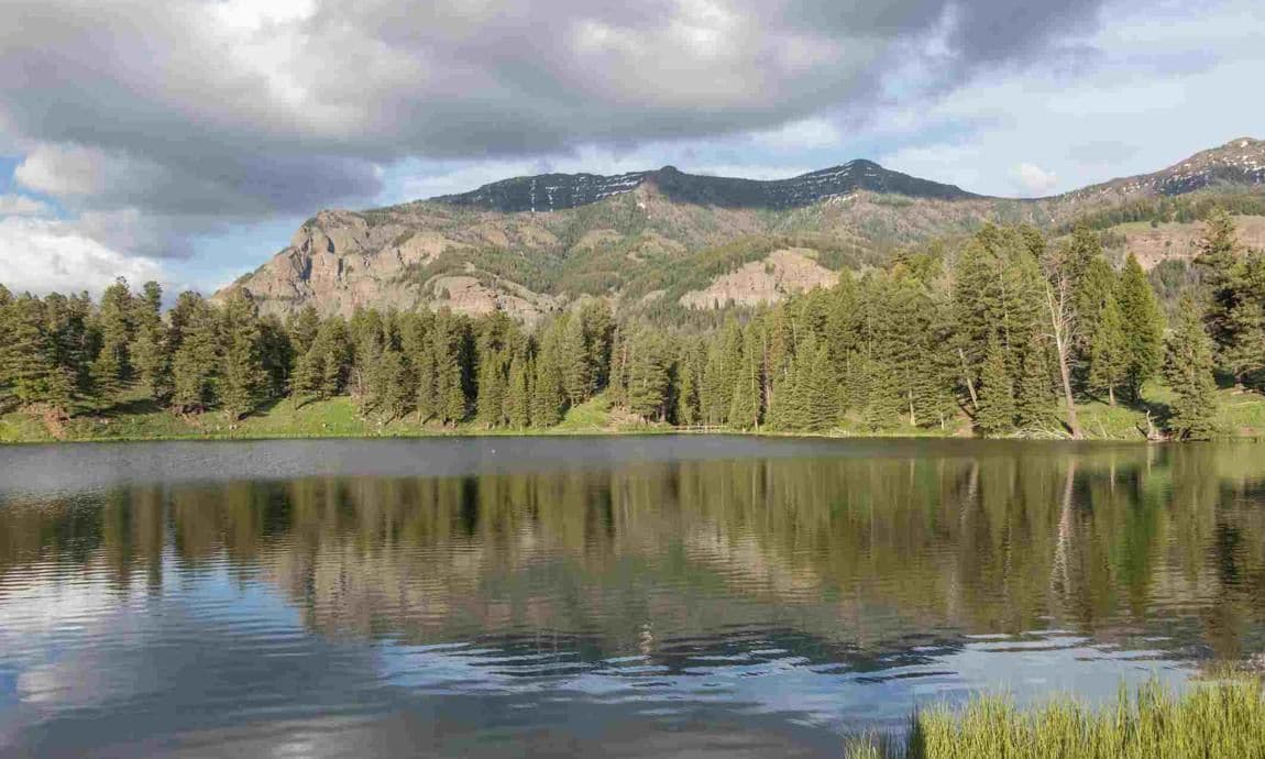 National Park of Yellowstone landscapes