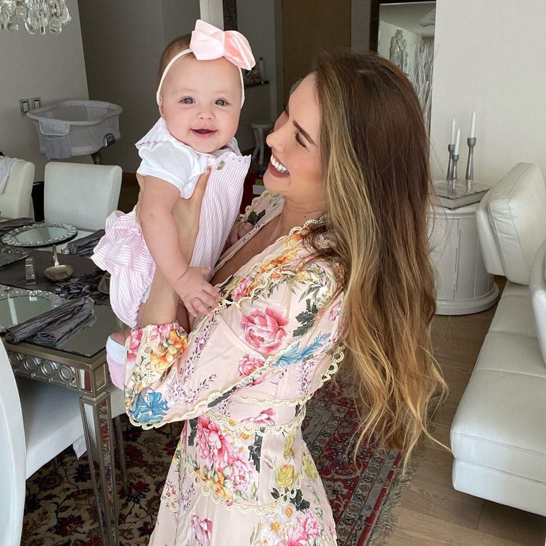 Marlene Favela with baby Bella Seely