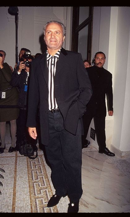 "Don't be into trends. Don't make fashion own you, but you decide what you are, what you want to express by the way you dress and the way you live." - Gianni Versace
<br>
Photo: Getty Images