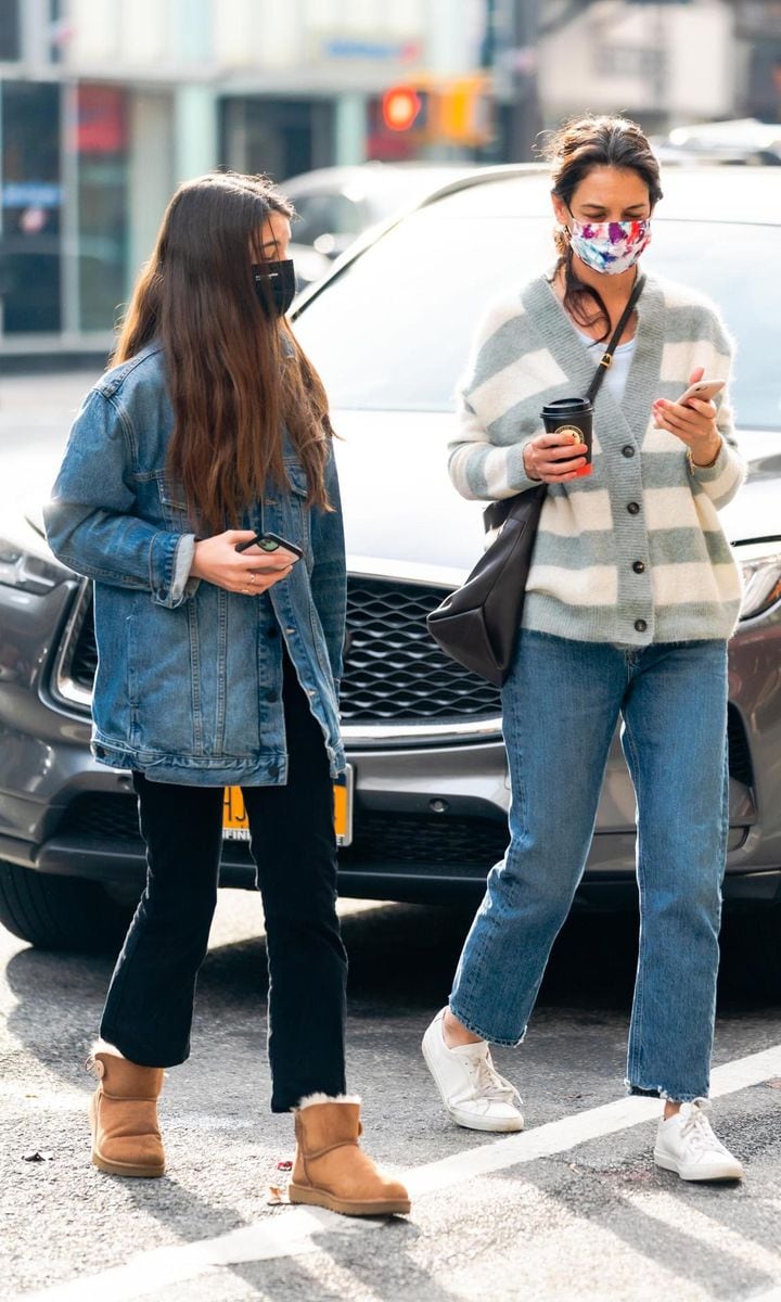 Katie Holmes and Suri Cruise in NYC