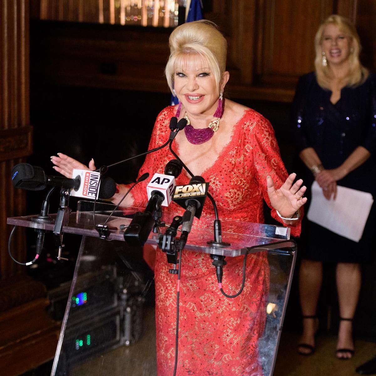 Ivana Trump Announces New Campaign To Fight Obesity