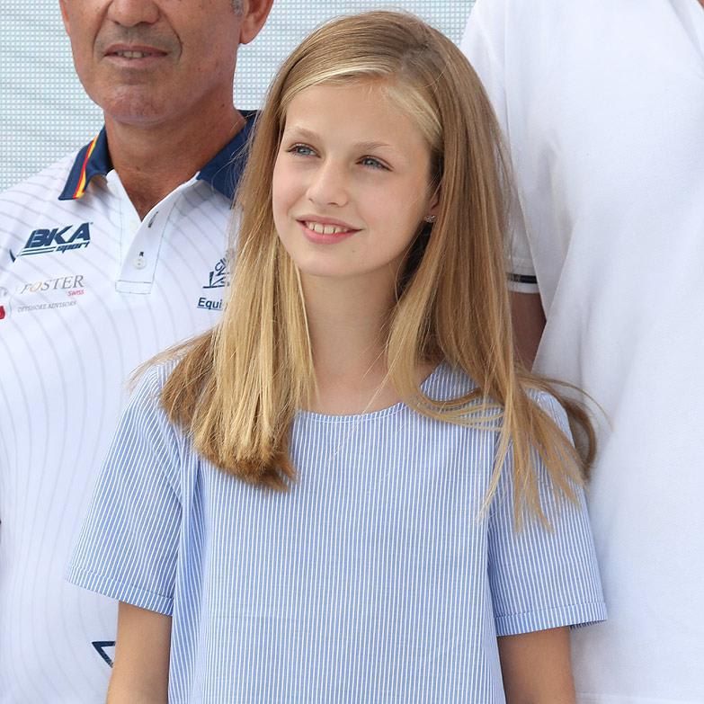 Queen Letizia and King Felipe in Mallorca with Princess Leonor and Infanta Sofia