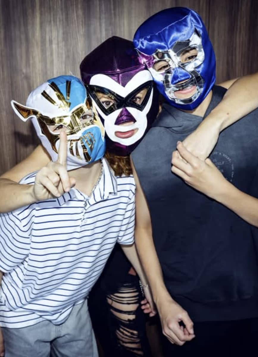 Shakira and her sons have been enjoying Mexico, sharing photos wearing wrestler masks