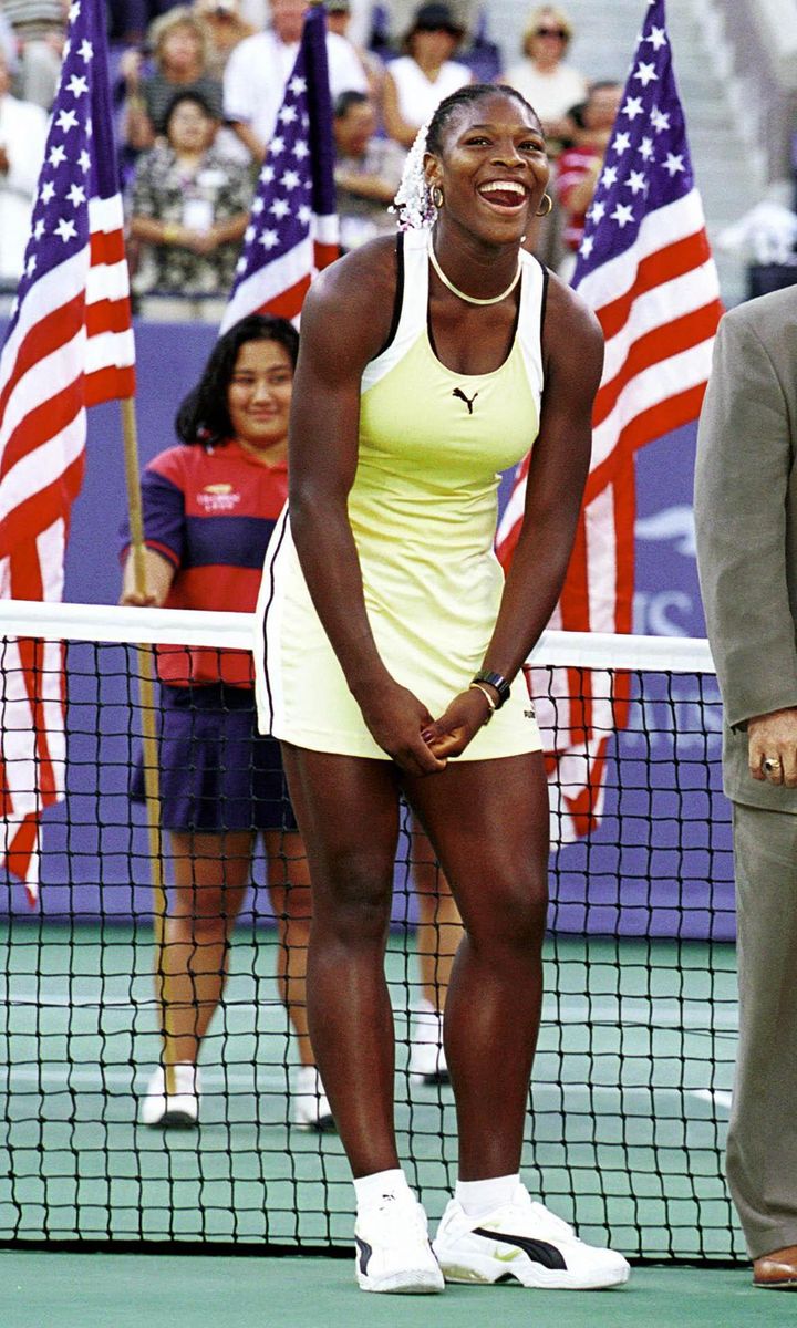 Serena Williams From The usaIs The 1999 US Open Champion Photo: Ron
