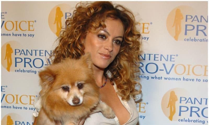 Paulina Rubio shared her life with her dog Miranda