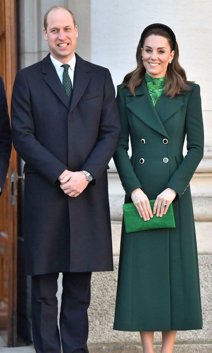 The Duke and Duchess of Cambridge did not attend the annual St. Patrick's Day parade on March 17