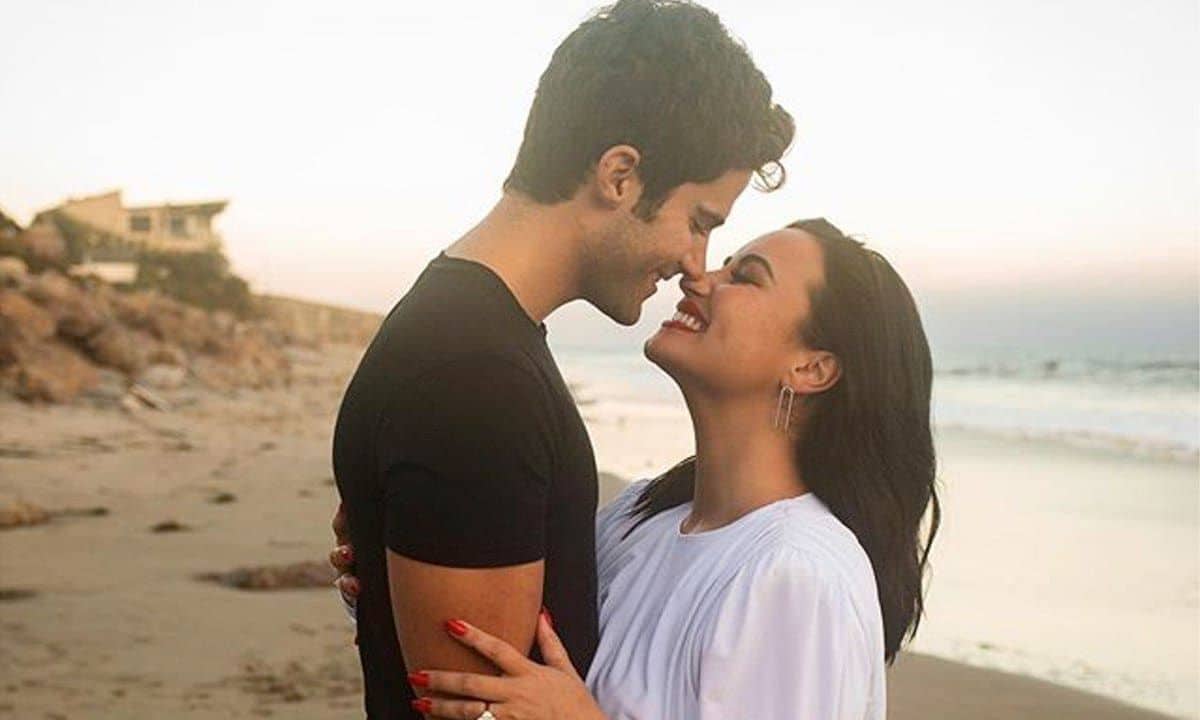 Demi Lovato shares photos of the exact moment fiancé Max Ehrich proposed, plus new detail revealed