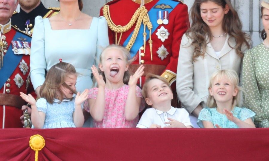 Trooping the Colour group