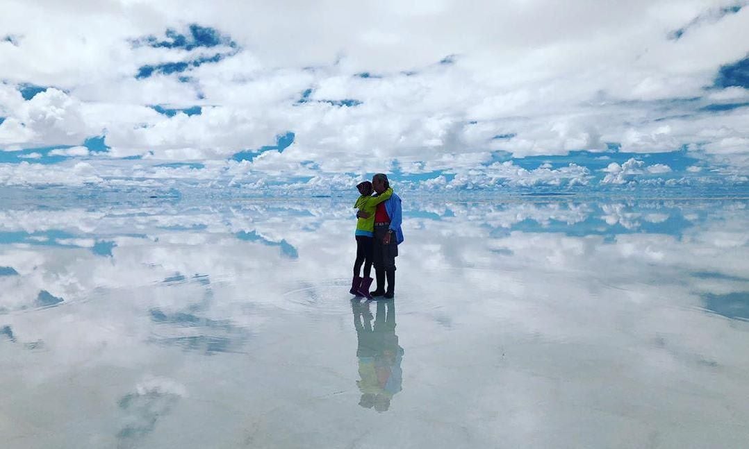 Lorenzo Lazo and Edith Gonzalez in Bolivia