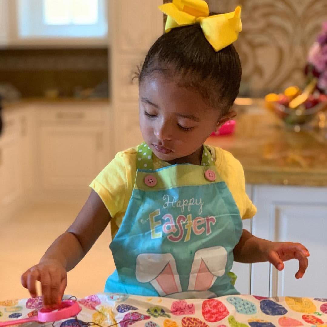 vanessa bryant daughter easter instagram