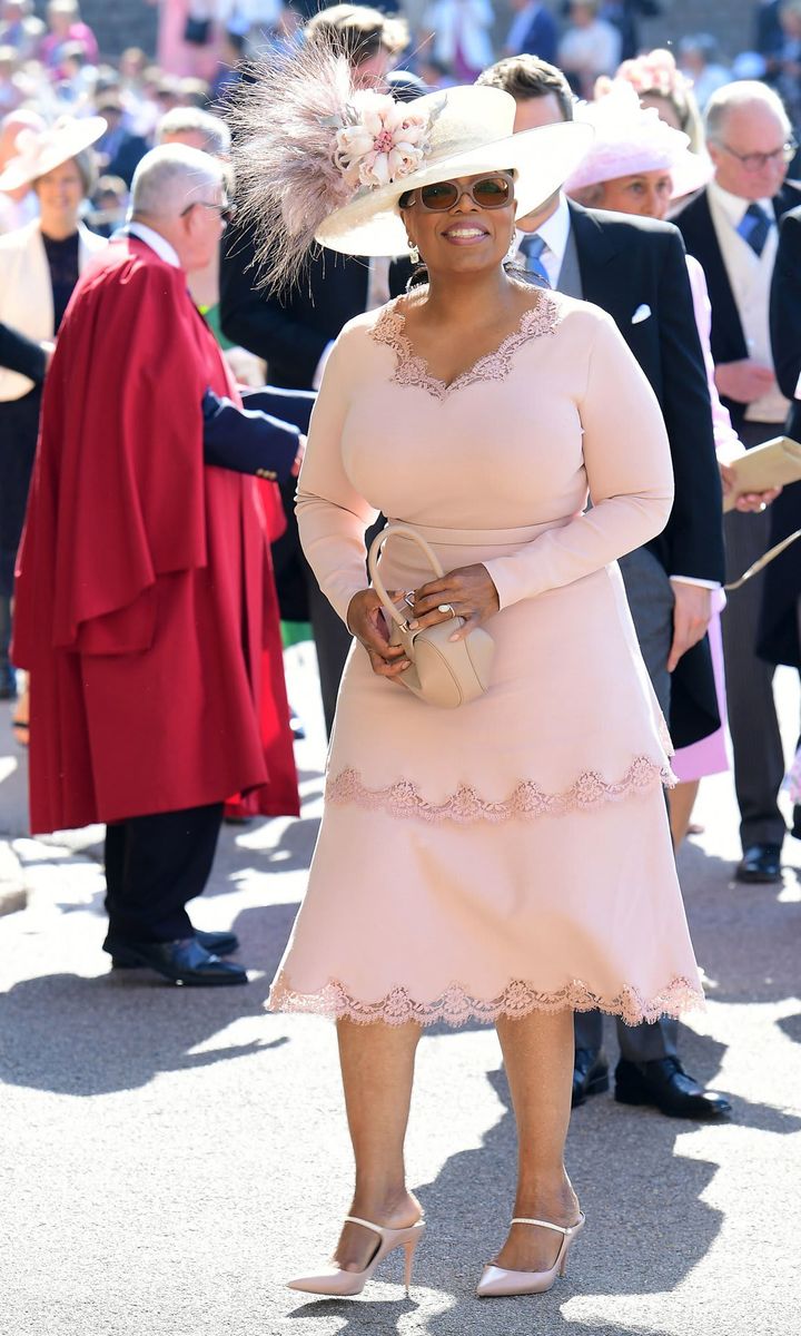 Oprah was a guest at Meghan and Harry's 2018 royal wedding