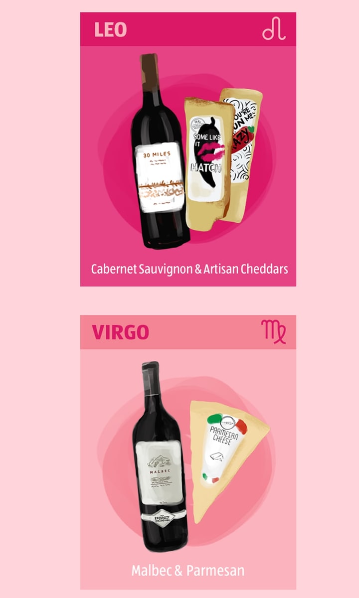 The ultimate wine and cheese pairing guide based on your zodiac sign